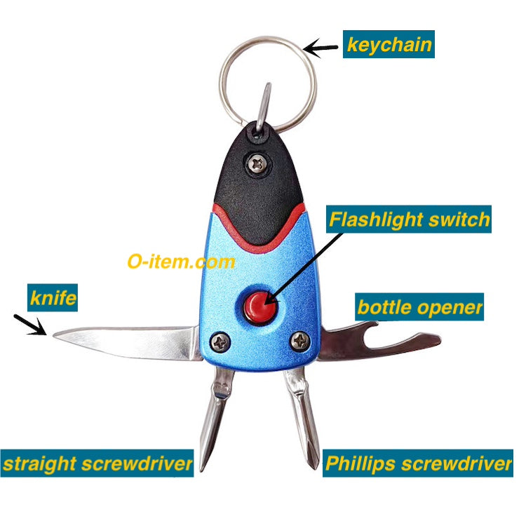 Key chain tool set